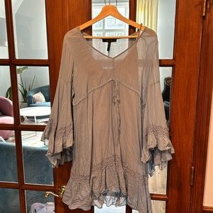 BCBG Maxazria light blue dress